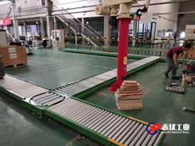 無動(dòng)力滾筒線旋轉(zhuǎn)臺(tái)CF-025