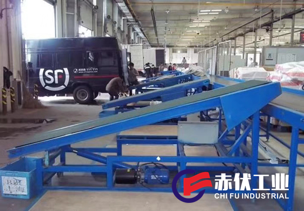 快遞皮帶輸送線CF-010(圖1) 快遞皮帶輸送線CF-010(圖1)