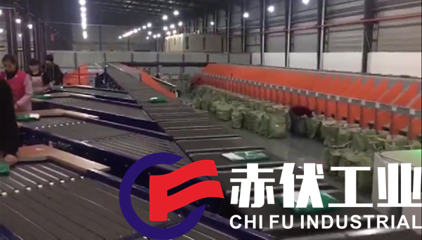 智能交叉帶分揀機解決方案(圖1) 智能交叉帶分揀機解決方案(圖1)